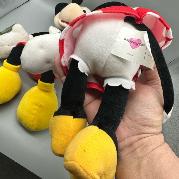Walt Disney Mickey and Minnie Mouse stuffed dolls - Picture 6 of 12